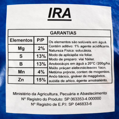 Fertilizante Foliar Ira – Nutrição Balanceada para Milho, Soja e Pastagem 2 Fertilizante Foliar Ira – Nutrição Balanceada para Milho, Soja e Pastagem - Imagem 2