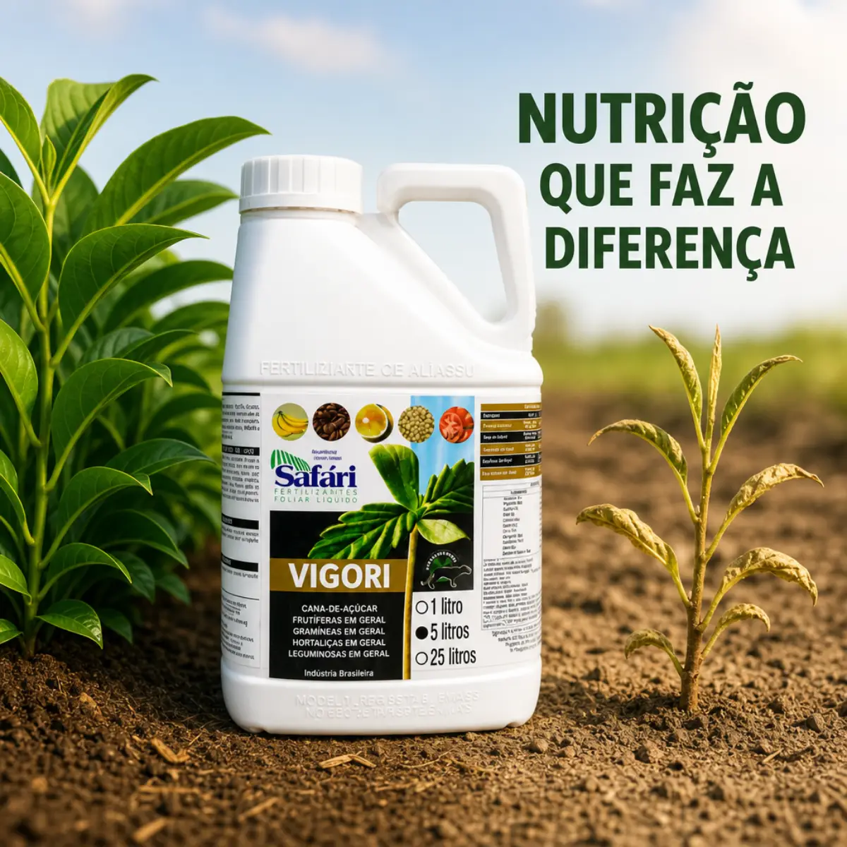 Fertilizante Foliar Vigori – Mix Completo de Micronutrientes - 5 Litros 7 Fertilizante Foliar Vigori – Mix Completo de Micronutrientes - 5 Litros - Imagem 7