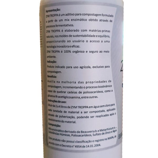 Produtos Troppa 1 Litro Especificações