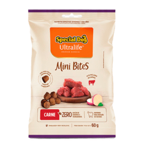 Petisco SD Ultralife Mini Bites de carne.