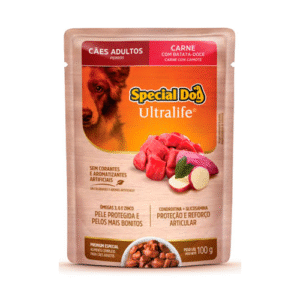 Sachê Special Dog Ultralife adulto de carne.