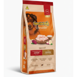 Ração Special Dog Ultralife Junior para Cães Filhotes Raças Médias e Grandes Sabor Frango
