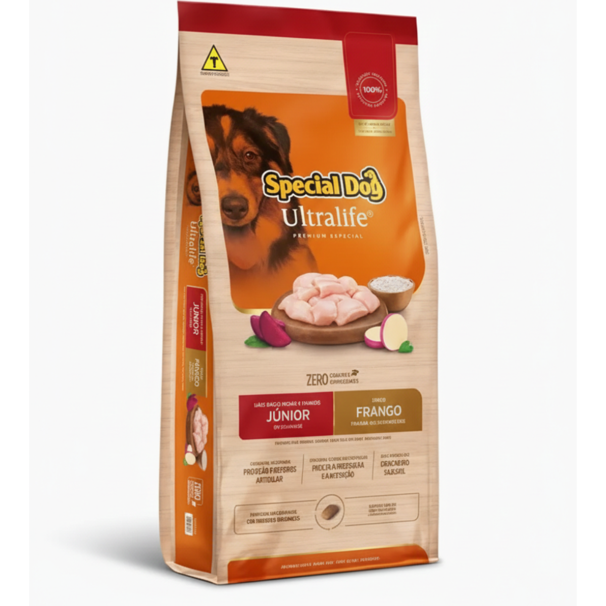 Ração Special Dog Ultralife Junior para Cães Filhotes Raças Médias e Grandes Sabor Frango 1 Ração Special Dog Ultralife Junior para Cães Filhotes Raças Médias e Grandes Sabor Frango