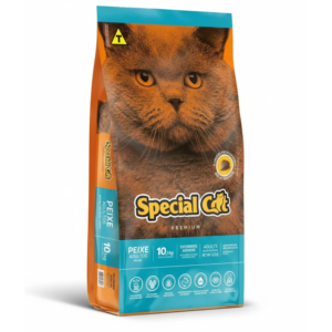 Ração Special Cat Premium para Gatos Adultos Sabor Peixe – 10,1 kg – Ração para Gatos | Barracão do Adubo