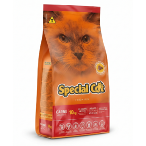Ração Special Cat Premium para Gatos Adultos Sabor Carne – 10,1 kg – Ração para Gatos | Barracão do Adubo