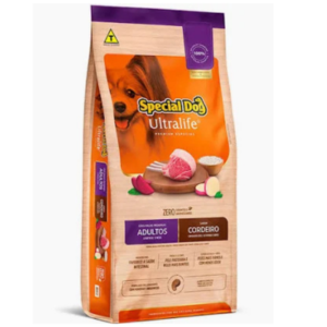 Ração Special Dog Ultralife para Cães Adultos Raças Pequenas Sabor Cordeiro – Ração para Cães Adultos | Barracão do Adubo