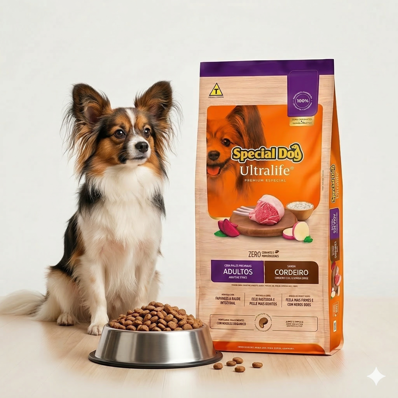 Ração Special Dog Ultralife para Cães Adultos Raças Pequenas Sabor Cordeiro 3 Ração Special Dog Ultralife para Cães Adultos Raças Pequenas Sabor Cordeiro – detalhes | Barracão do Adubo