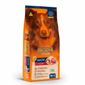 Ração Special Dog Gold Life para Cães Adultos Sabor Carne e Frango