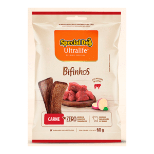 Petisco Special Dog Ultralife Bifinhos Sabor - Carne