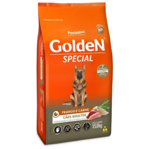 Ração Golden Special para Cães Adultos Sabor Frango e Carne – Pague 14 kg Leve 15 kg