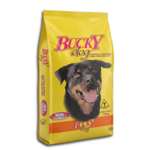 Ração Bucky Dog para Cães Adultos Sabor Carne – 15 kg – Ração para Cães Adultos | Barracão do Adubo