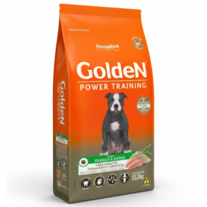 Ração Golden Power Training para Cães Adultos Sabor Frango e Carne – Ração para Cães Adultos | Barracão do Adubo