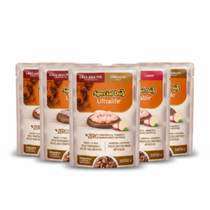 Sachê Special Dog Ultralife para Cães Adultos, Filhotes e Sênior – Vários Sabores – Alimento Úmido | Barracão do Adubo