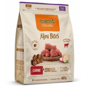 Petisco Special Dog Ultralife Mini Bites Sabor Carne – 40 g – Petiscos e Snacks | Barracão do Adubo