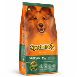 Ração Special Dog Premium para Cães Adultos Sabor Vegetais
