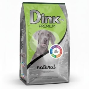 Ração Dink Dog Premium Natural para Cães Adultos Sabor Carne
