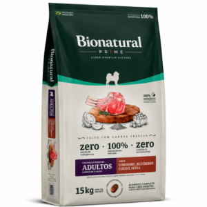 Ração Bionatural para Cães Adultos Raças Pequenas Sabor Cordeiro