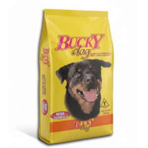 Ração Bucky Dog para Cães Adultos Sabor Carne – 15 kg