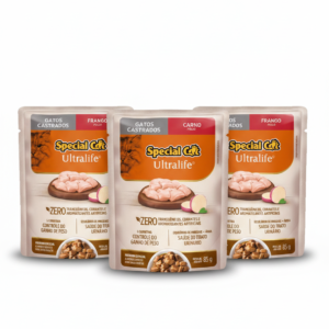Sachê Special Cat Ultralife para Gatos Castrados – Vários Sabores