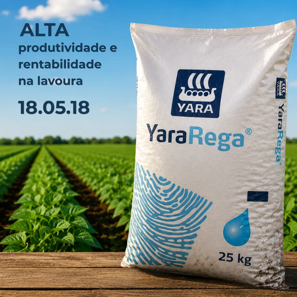 Fertilizante YaraMila 12-11-18 - NPK Granulado Solúvel Completo para Nutrição de Culturas – Saco 25Kg 3 Fertilizante YaraMila 12-11-18 - NPK Granulado Solúvel Completo para Nutrição de Culturas – Saco 25Kg - Imagem 3