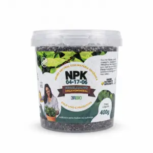 Fertilizante Organomineral 04 17 06 - 400 g